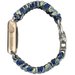 Curea iUni compatibila cu Apple Watch 1/2/3/4/5/6/7, 38mm, Elastic Paracord, Rugged Nylon Rope, Blue